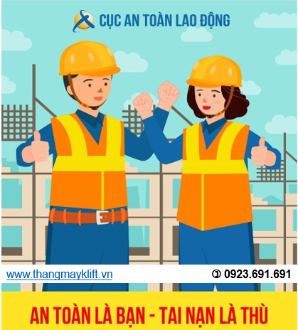Trách nhiệm an toàn lao động thang máy