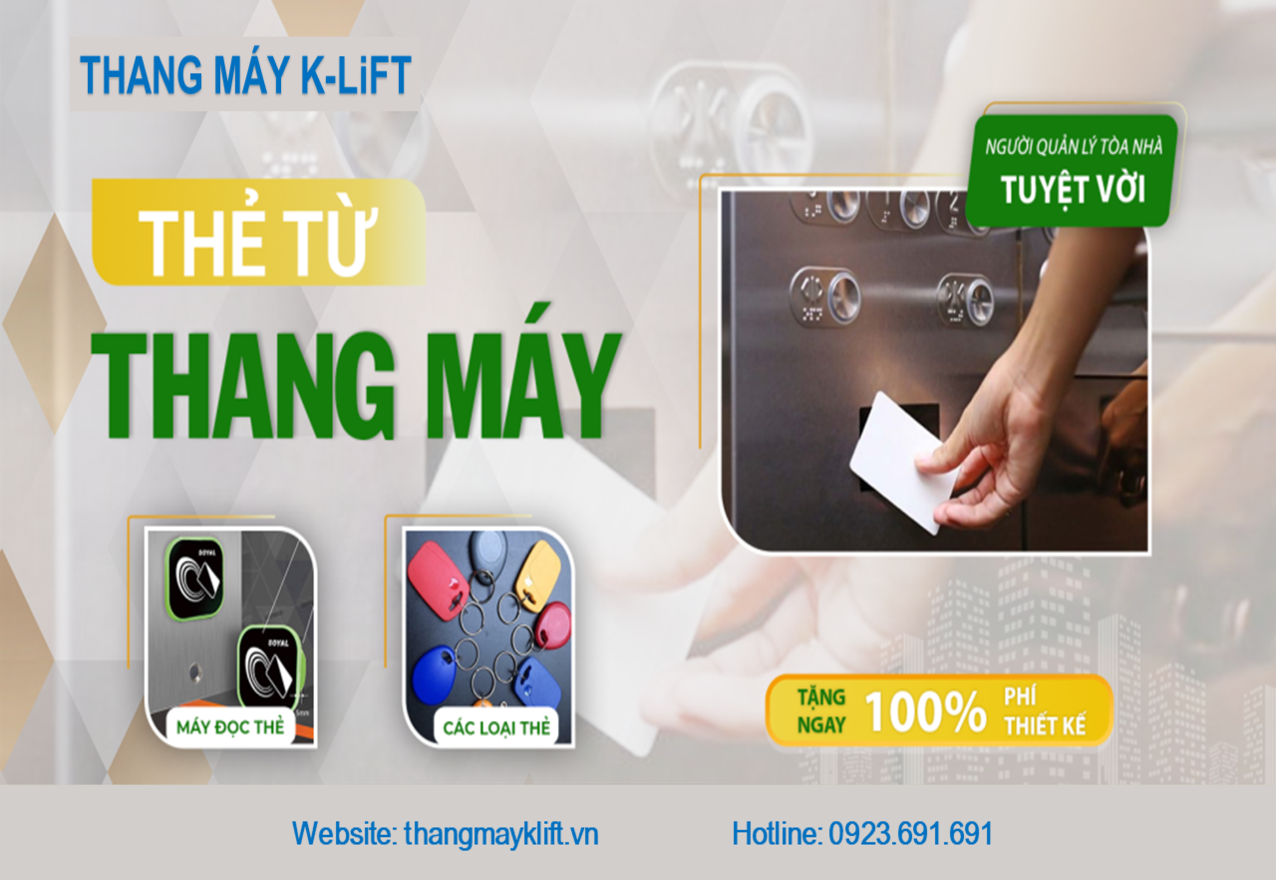 Thẻ từ thang máy - Công cụ quản lý tòa nhà không thể bỏ lỡ