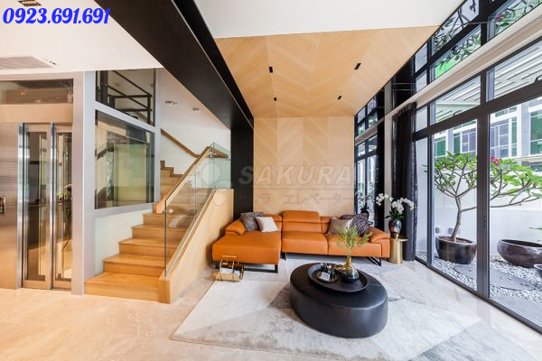 Thang máy Sakura - lựa chọn số 1 cho thang máy gia đình