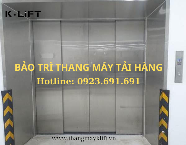 Bảo trì thang máy tải hàng